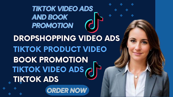 Gig Preview - Do tiktok product video ads book promotion tiktok ads promotion tiktok booktok