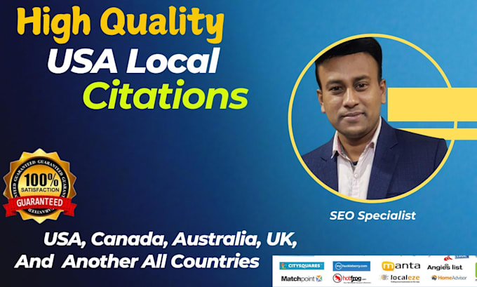 Bestseller - professional USA local citation building for better local SEO