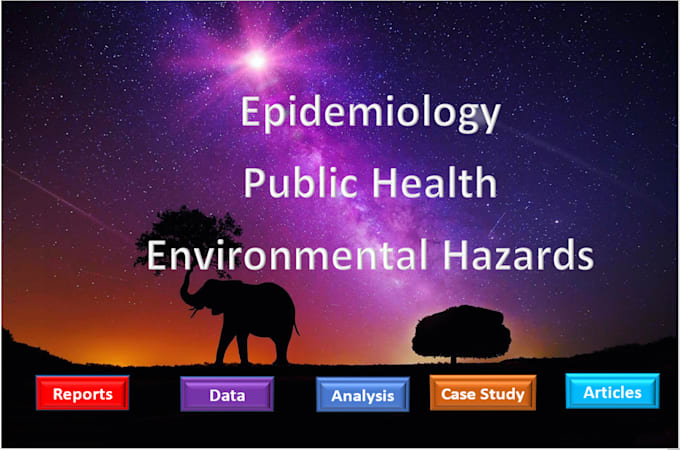 Gig Preview - Do quality epidemiology analysis and public health with 24 hours