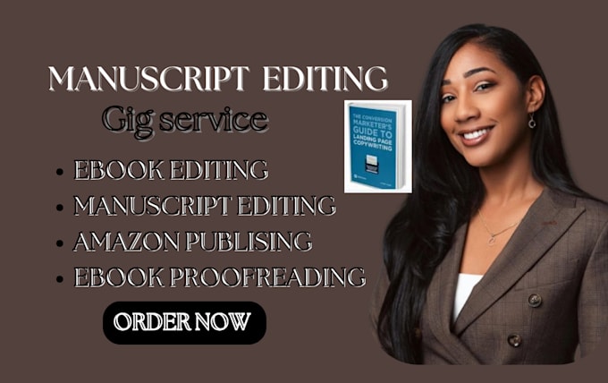 Gig Preview - Proofread and edit your ebook, amazon publishing editing