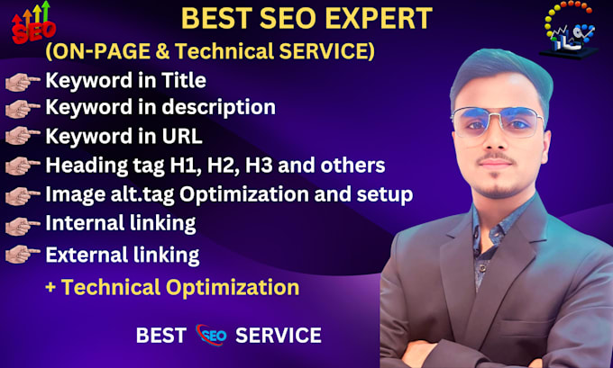 Gig Preview - Provides on page and technical SEO service for wordpress and shopify