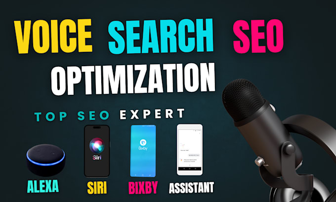 Gig Preview - Do voice search SEO optimization for google, website visibility, and ranking