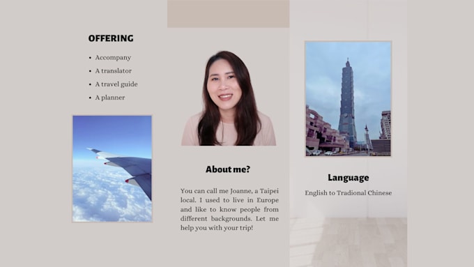 Gig Preview - Be your taiwan local translator for your business trip