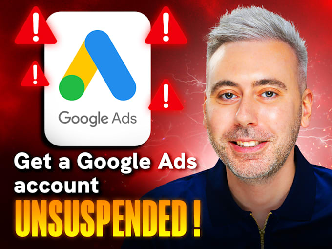 Bestseller - your google ads account unsuspended