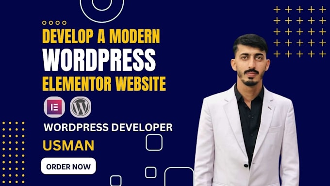 Gig Preview - Develop modern website design with elementor pro