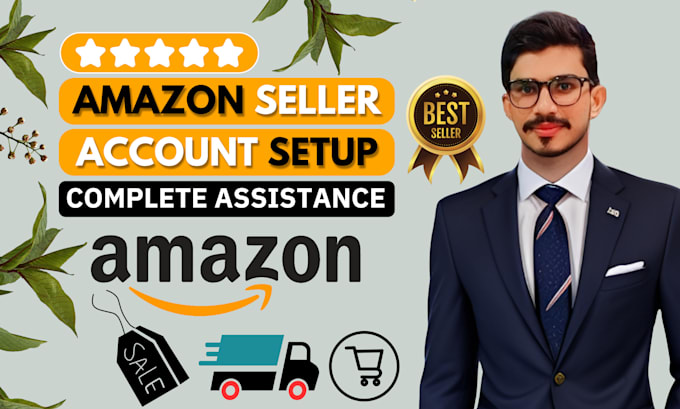 Gig Preview - Setup your amazon seller account