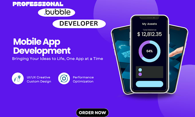 Gig Preview - Build your bubble website, web application, bubble mvp as a bubble developer