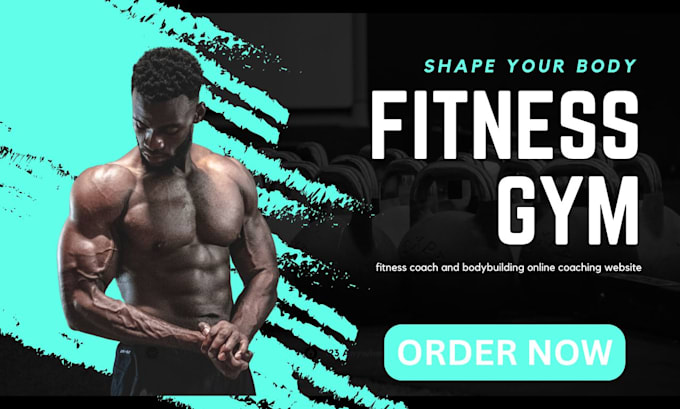 Gig Preview - Do fitness coach and bodybuilding online coaching website