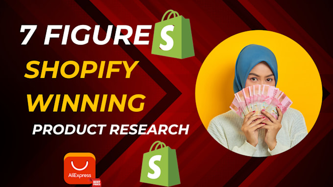 Gig Preview - Find shopify dropshipping winning products, shopify winning product research