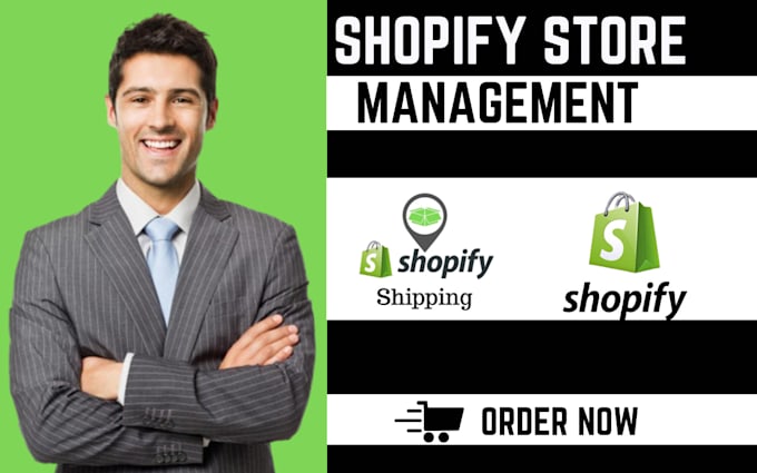 Gig Preview - Shopify store management shopify virtual assistant shopify development shopify