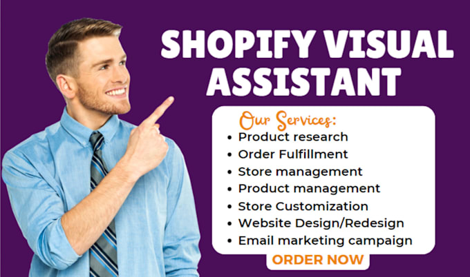 Gig Preview - Shopify virtual assistant,store manager,shopify sales marketing cro audit fb USA