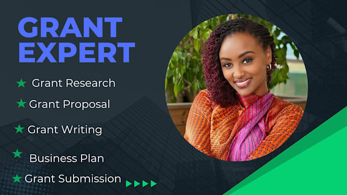 Gig Preview - Do grant writing, grant proposal, business plan, grant research, grant writer