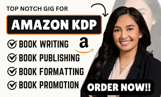 Gig Preview - Do amazon kdp book publishing book formatting amazon kdp ads book promotion