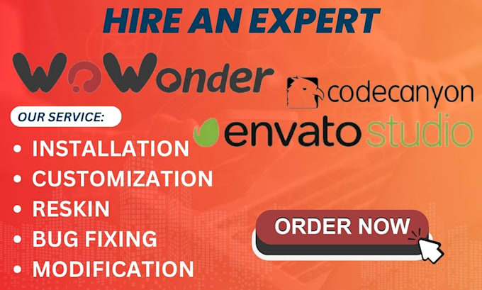 Gig Preview - Install wowonder codecanyon customize or fix bugs on wowonder codecanyon script