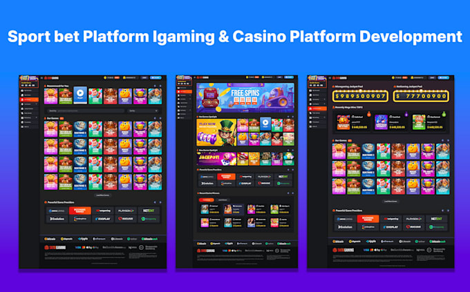 Gig Preview - Create sport bet app, slot, sportsbook, sport bet website, igaming website