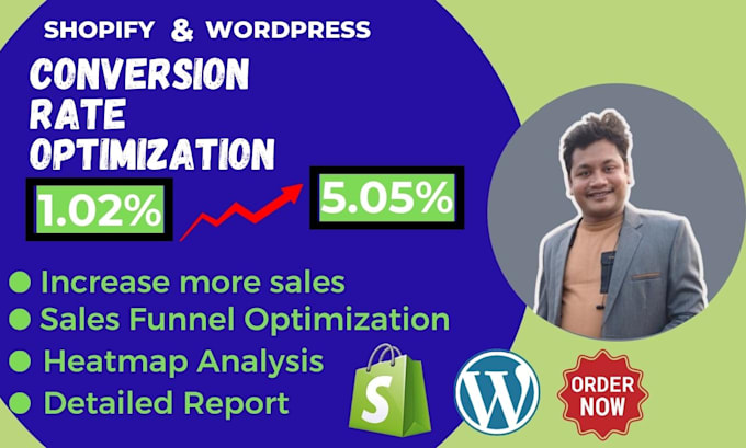 Gig Preview - Professionally redesign wordpress or shopify store with cro for maximize sales