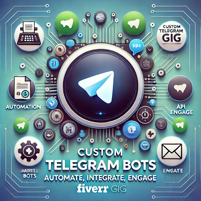 Gig Preview - Develop custom telegram bot