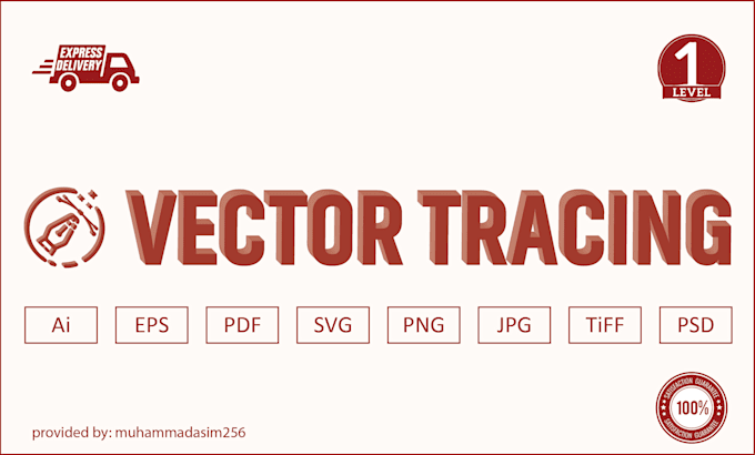 Gig Preview - Vector trace any logo or artwork