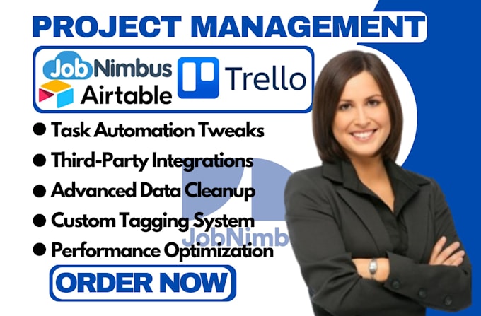 Gig Preview - Setup jobnimbus crm for sales pipeline task scheduling workflow management leads