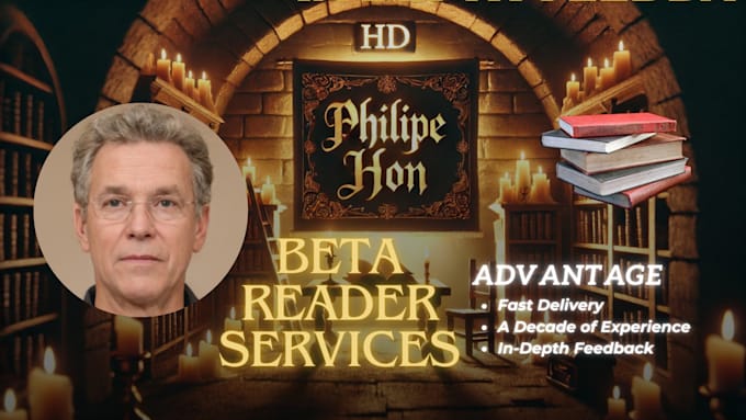 Gig Preview - Be a beta reader for your book