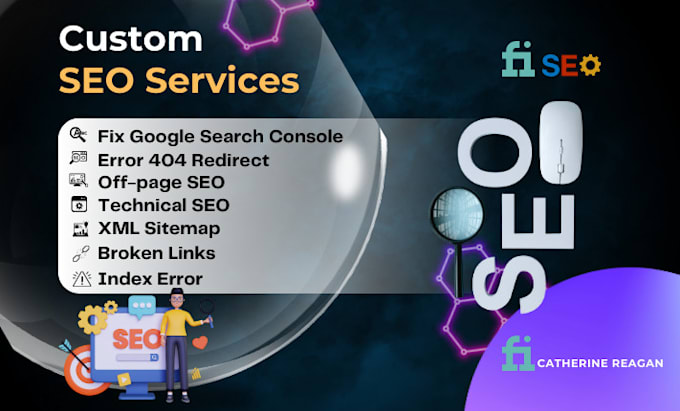 Gig Preview - Fix google search console fix 404 errors broken links xml sitemap indexing error