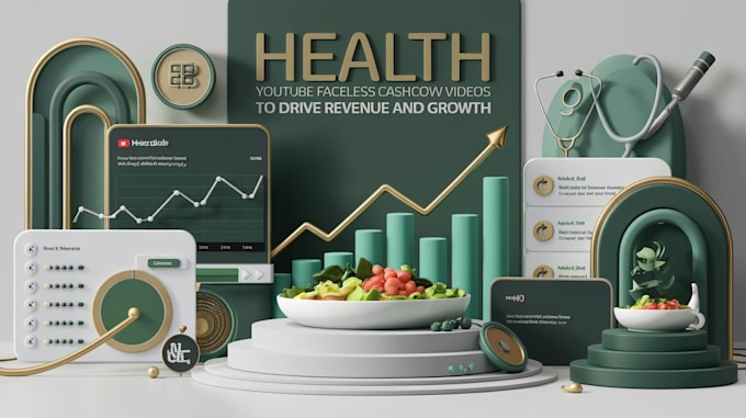 Gig Preview - Do engaging health youtube faceless cashcow videos to drive revenue and growth