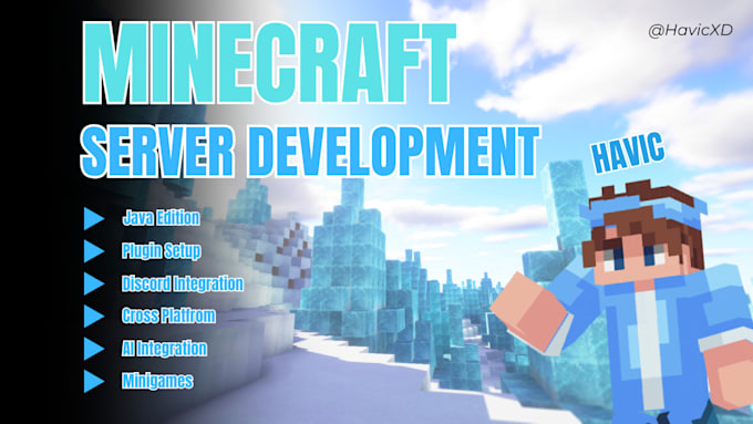 Gig Preview - Develop a minecraft server for you