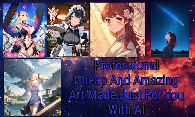 Bestseller - make anime sfw and nsfw art using professional ai