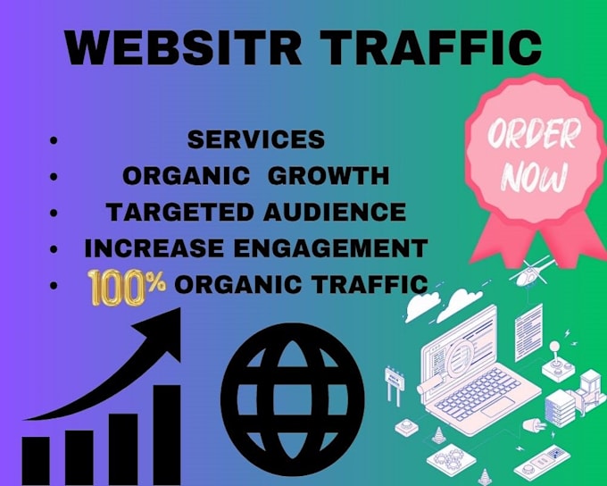 Gig Preview - Organically promote your website to increase traffic