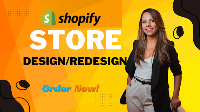 Gig Preview - Do shopify store and shopify website design,redesign