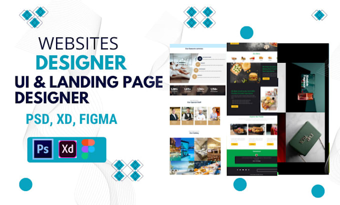 Bestseller - help to create eye catching web page, figma UI, landing pages and websites