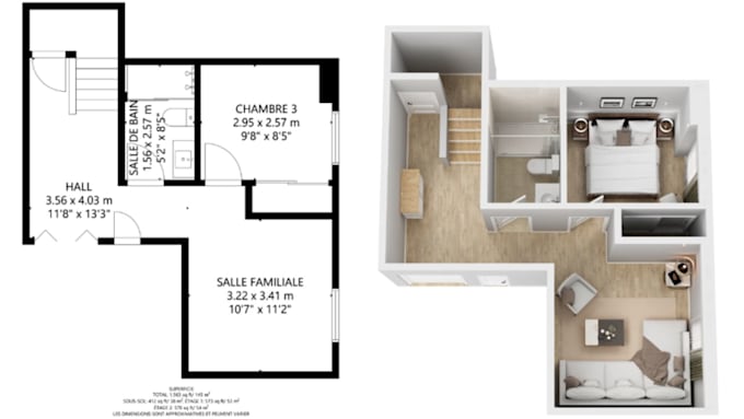 Gig Preview - Prepare 2d and 3d architectural drafting in autocad