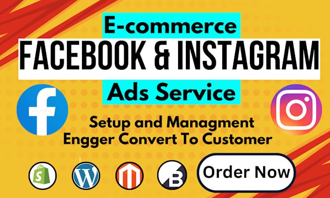 Gig Preview - Run your facebook and instagram ads campaign to boost shopify sales and leads