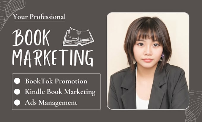 Gig Preview - Promote book or ebook on tikitok booktok and kindle marketing using amazon ads