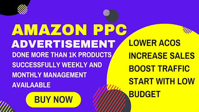 Gig Preview - Your amazon store PPC campaign expert