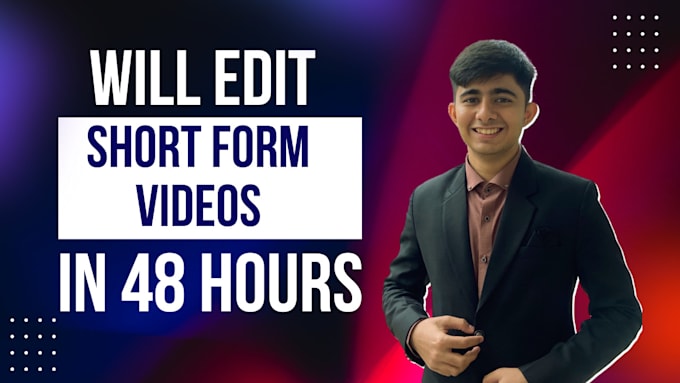 Bestseller - edit your short form videos reels and shorts in 48 hours