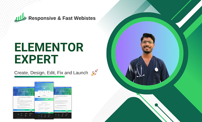 Gig Preview - Fix, customize, redesign your websiite with elementor expert