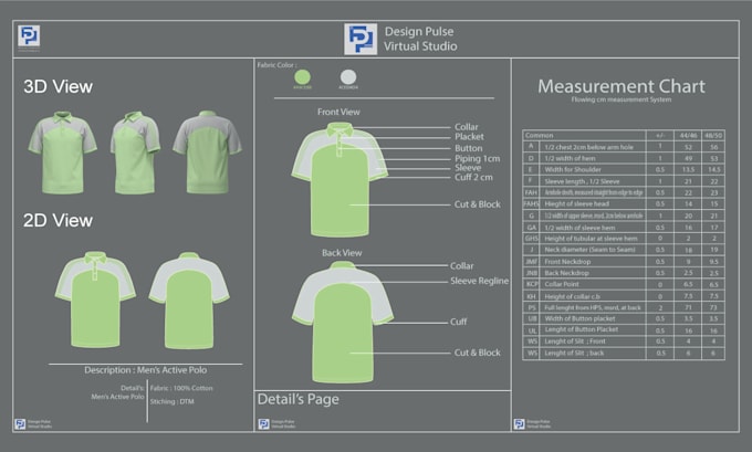 Gig Preview - Design clothing apparel technical flats sketch tech packs