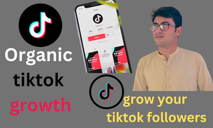 Gig Preview - Grow and promote tiktok accounts organically