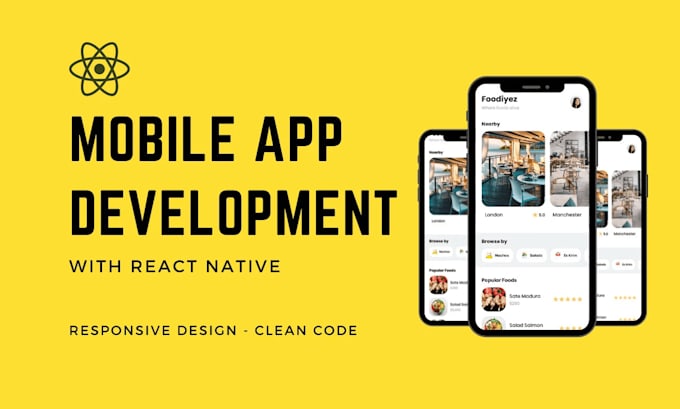 Gig Preview - Develop your android IOS application in react