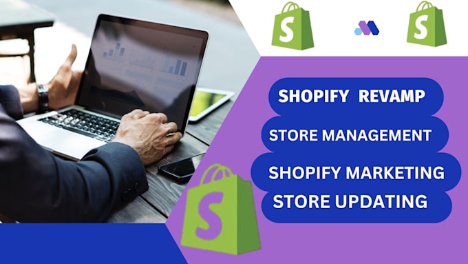 Gig Preview - Edit manage shopify dropshipping store update upgrade revamp clone shopify