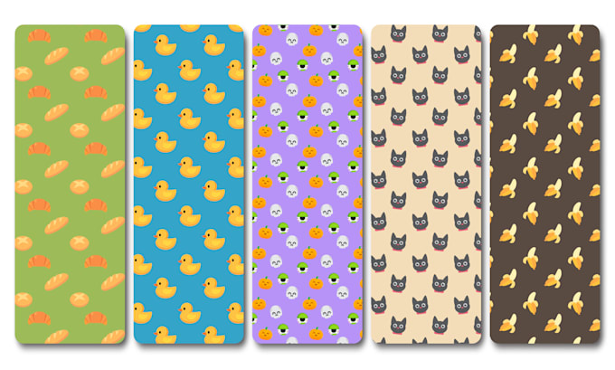 Gig Preview - Create cute seamless patterns for your brand or project