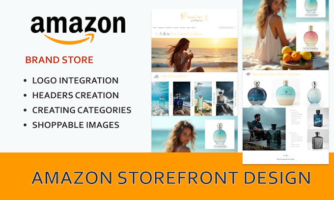 Gig Preview - Design amazon storefront, create amazon brand store