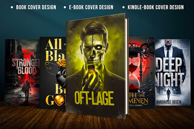 Gig Preview - Design attractive book cover design, amazon kdp book cover, kdp book cover