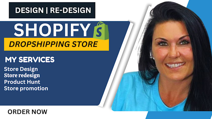 Bestseller - create, redesign, develop online shopify ecommerce website or dropshipping store