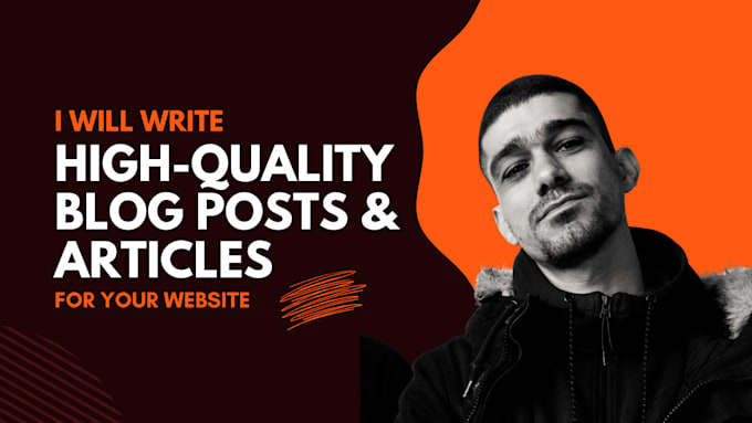 Gig Preview - Write high quality blog posts and articles for your website