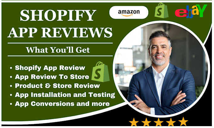 Gig Preview - Shopify app review product review app installation shopify audit for conversion