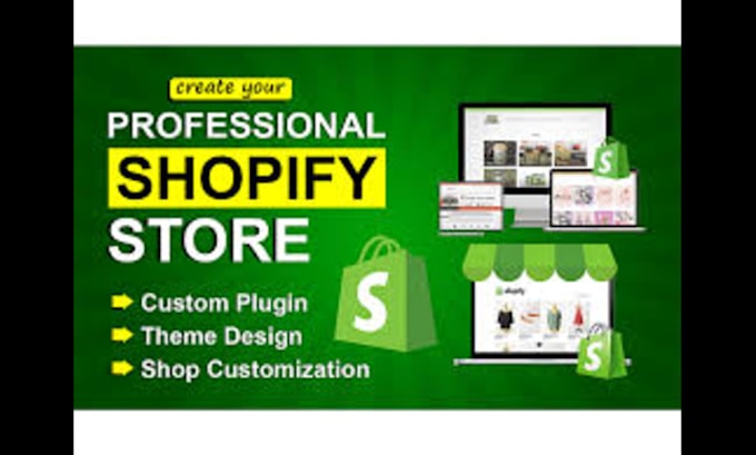 Gig Preview - Develop shopify website or customize shopify dropshipping store design