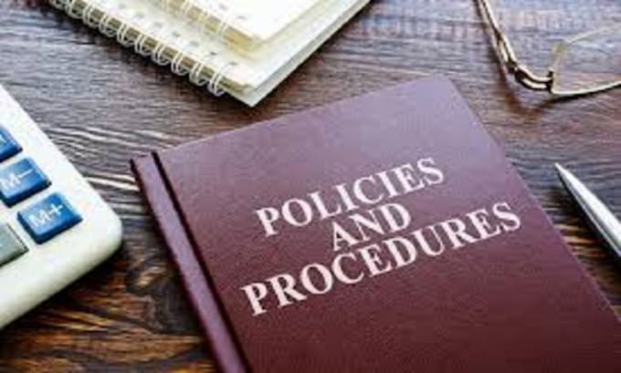 Gig Preview - Write comprehensive business policy and procedures