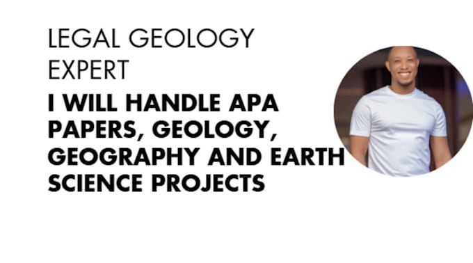 Bestseller - handle geology, geography and earth science projects